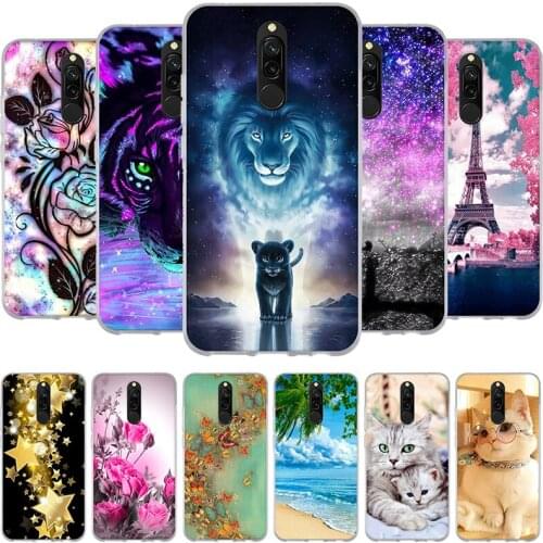 Case For Xiaomi Redmi 8 Case Soft TPU Silicone Back Cover For Fundas xiaomi redmi 8 Phone Case For redmi8 Cover Shell Bags Coque