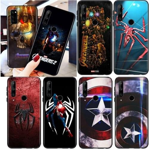 Marvel Avengers Infinity Gauntlet Logo For Honor 8S 8C 8X MAX 8A 8 7S 7A 7C Play 3E Prime Pro 2020 2019 Silicone Phone Case