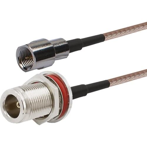 1-15M FME Male to N Female Bulkhead RG316 Pigtail Cable FME Plug to N Type Jack Connector RF Coaxial Cables WIFI Antenna Jumper