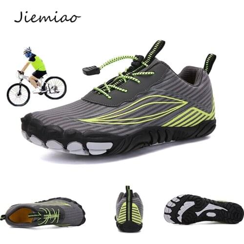 JIEMIAO 2021 Men and Women MTB Cycling Sneakers Quick-Drying Hiking Outdoor Racing Sport Mountain Bicycle Sapatilha Ciclismo