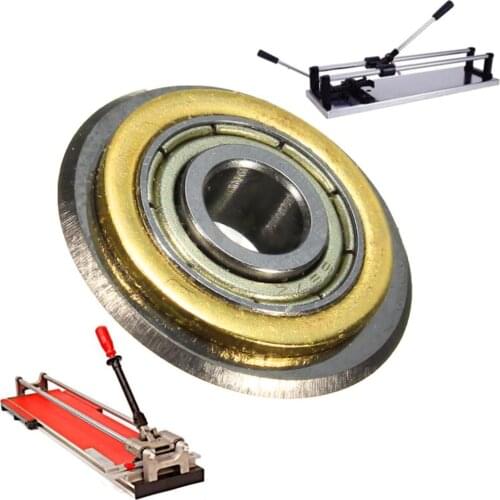 Tile Cutter Blade Tungsten Carbide Bearing Ceramic Glass Cutting Wheel Knifes Glass Cutter Tools 22*6*6mm