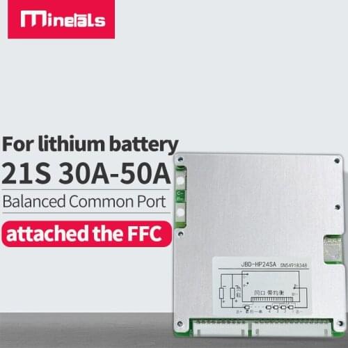 21S BMS PCM Lithium battery 72V Charge and discharge protection Common port Ternary Macromonomer E-BIKE Li-ion 30A 40A 50A bms