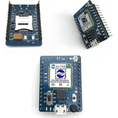 JINYUSHI for Luat Air208 S7 development board Quad-band GSM / GPRS Communication Module AT Command compatible with SIM800C