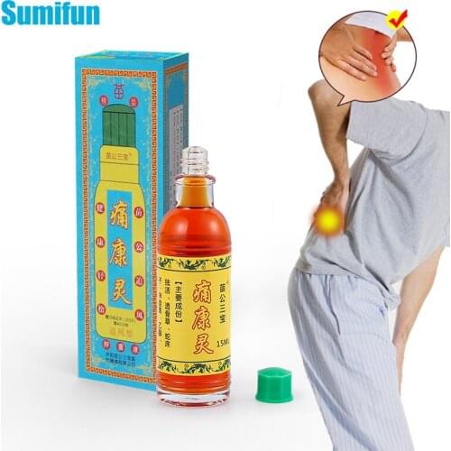 15ml Cervical Spondylosis Bruises Oil Natural Medical Herbal Bone Pain Relief Plaster Relieve Neck Back Joint Knee Body Pains