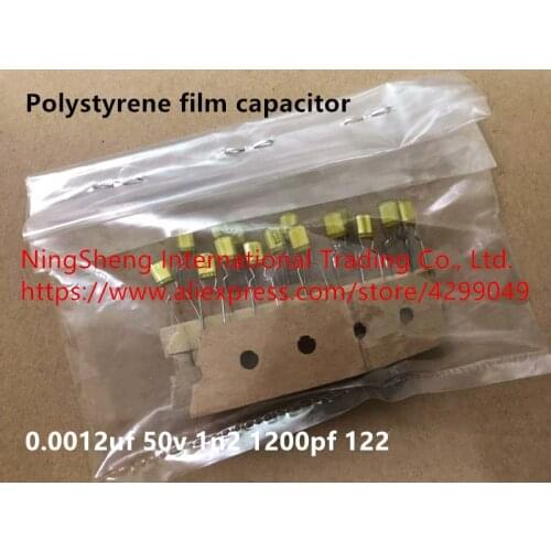 Original new 100% polystyrene film capacitor 0.0012uf 50v 1n2 1200pf 122 (Inductor)
