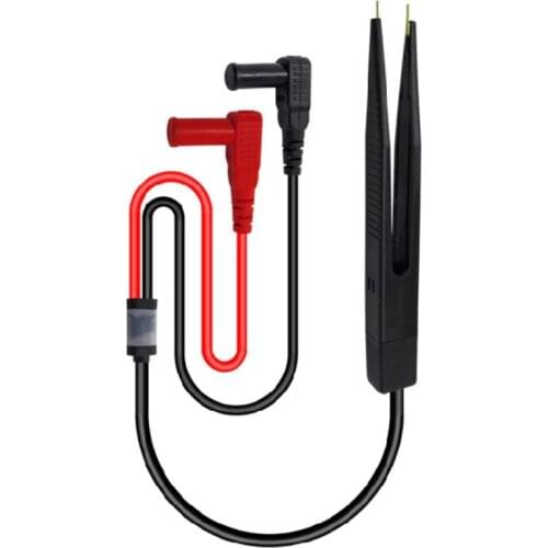 P1510 SMD Chip Resistance Test Clip Probe Multimeter LCR Meter Capacitor Tweezer D2TD