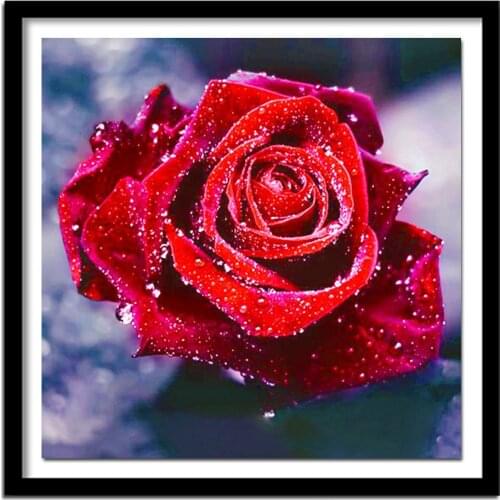 Full square,Diamond Embroidery,Flower,Rose,5D,Diamond Painting,Cross Stitch,3D,Diamond ,Needlework,Crafts,Christmas,Gift