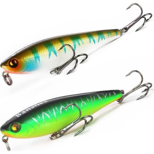 75mm 7g Topwater Stickbait Floating Pencil Lures Wobblers Crankbait Hard Fishing Baits Casting Wobblers for Fishing