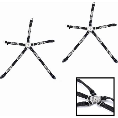 Simulation Driver Figure Seat Belt for 1:10 RC Rock Crawler Traxxas TRX4 Axial SCX10 90046 WRAITH RR10 D90 - 2pcs/set