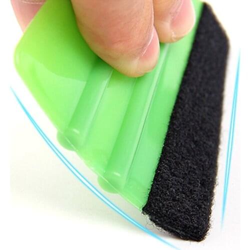 1Pc Wrap Scraper Squeegee Tool with Soft Felt for Car Vehicles Window Vinyl Film Sticker Car Vinyl Film wrapping tools