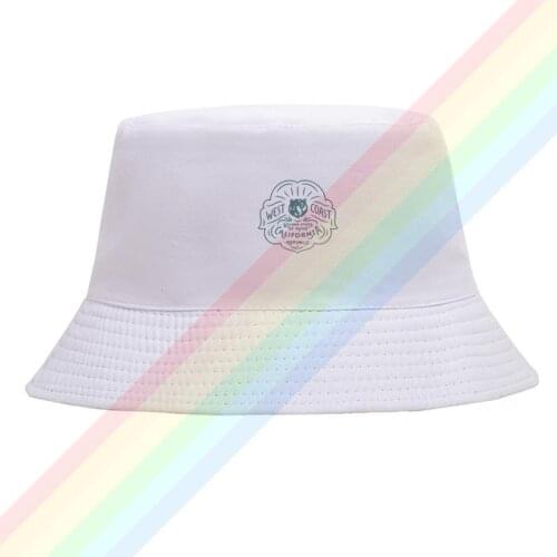 California West Coast Golden State Of Mind Cotton Top Comfortable Bucket Cap Men Women Hiking Fishing Hat Two-side