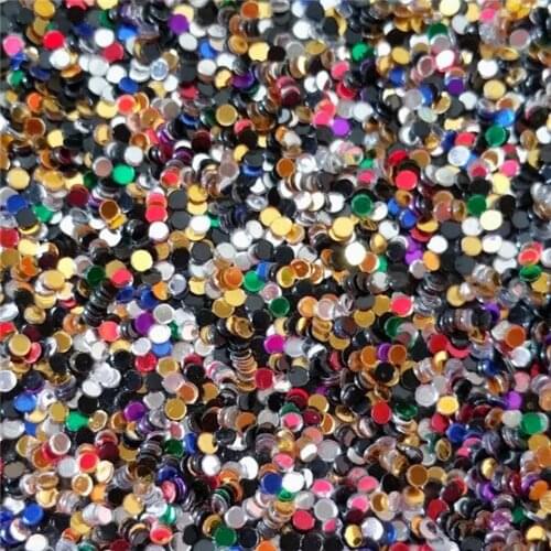 High-grade twill fabric substrate wafer GLITER colorful glitter sequins flash special fabric Glitter Shoes
