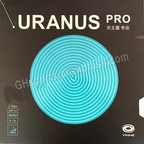 YINHE URANUS PRO (Factory Tuned) Pagoda Shape Pips-out Table Tennis Rubber URANUS Provincial Original YINHE Ping Pong Sponge