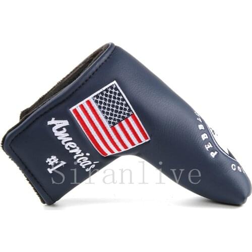1pc Blade Covers For Golf Scotty Cameron Putter USA Flag Red Super Bees Embroidery