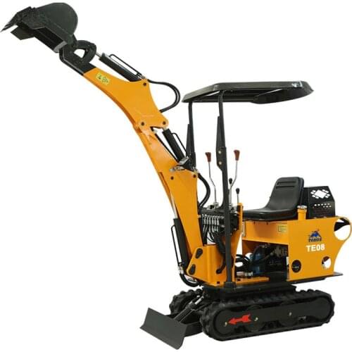 1 Ton Crawler Excavator Mini Digger Tractor Small Hydraulic excavator for Garden Bagger Digging Machine