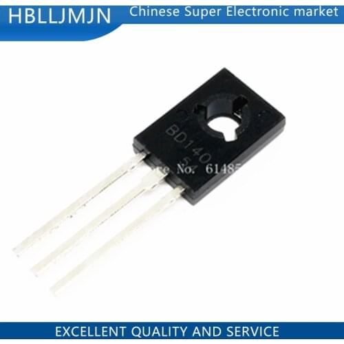 100PCS BD140 TO126 TO-126