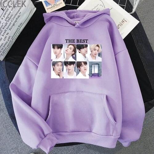 Kpop Butter Album Jimin Jungkook SUGA V RM J-hope Jin Kawaii Hoodie Dynamite Graphic Hoodies The Best Album Sweatshirt Women