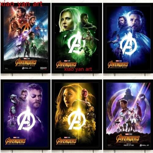 Diamond Painting Avengers 4 Diamond Inlaid Diamond Mosaic Full Diamond Embroidery Cross Stitch Kits Home Decor