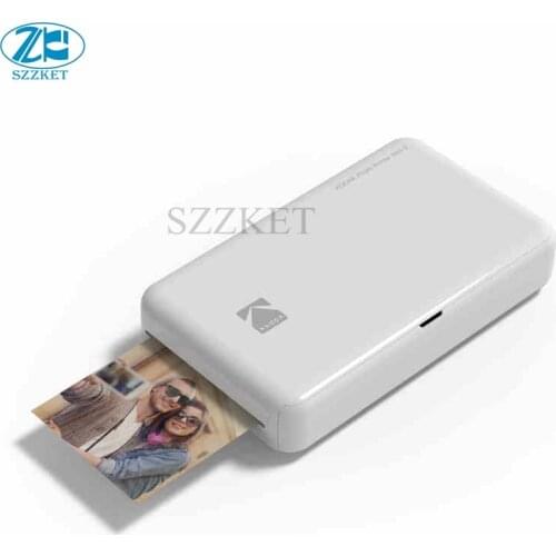 Bluetooth connection Sublimation Mobile phone color photo printer Pocket mini portable photo printer 3-inch photo For Kodak