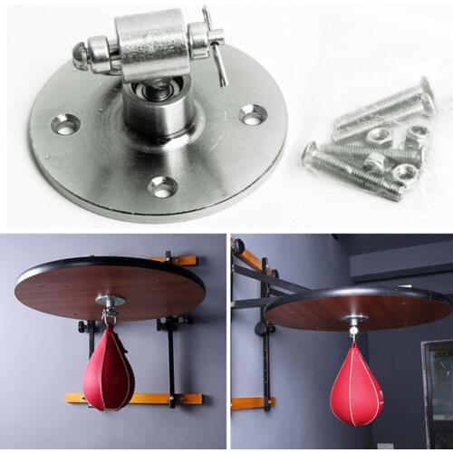 Boxing Speed Ball Rotate 360 Degrees Base Hook MMA Swivel Platform Bracket Pear Punching Bag Dedicated Rotator