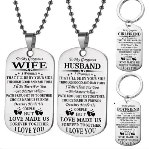 Mom Gives A Gift To My Son - To My Amazing Son Keychain Accessories Stainless Steel Military Pendant Necklace