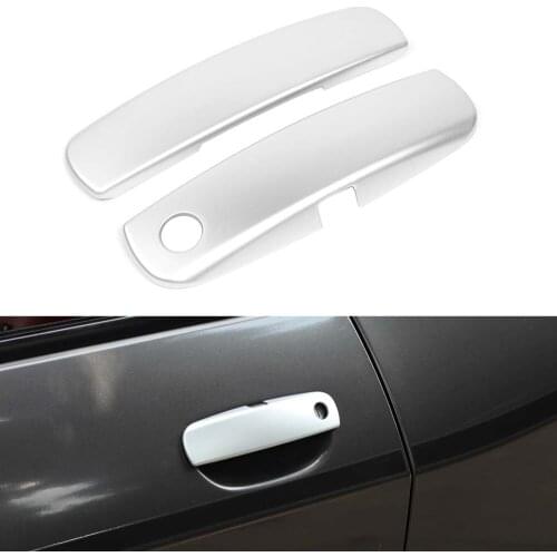 For Dodge Challenger Charger 2012+ Car Exterior Door Handle Grab Decoration Cover Trim Styling Auto Molding Accessories