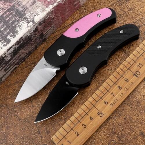 Mini Pocket Runt J4 Aluminum Alloy + G10 Handle 154CM Blade Outdoor Camping Hunting Self-Defense Sharp Tactical Folding Knife
