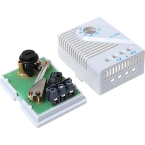 Mechanical Hygrostat Humidity Controller Connect Fan Heater for Cabinet MFR012