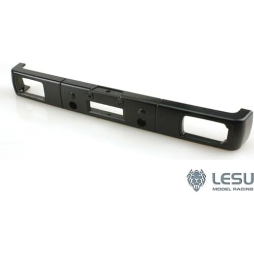 Metal LESU Front Bumper for 1/14 TAMIYA RC Benz 1850 Tractor Truck Scale Car Hobby Model