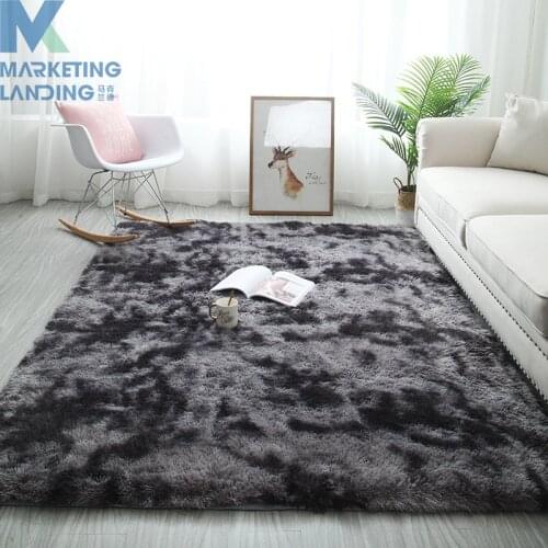 Plush Carpets For Living Room Soft Fluffy Home Decor Shaggy Carpet Bedroom Sofa Coffee Table Floor Mat Cloakroom Rugs Doormat