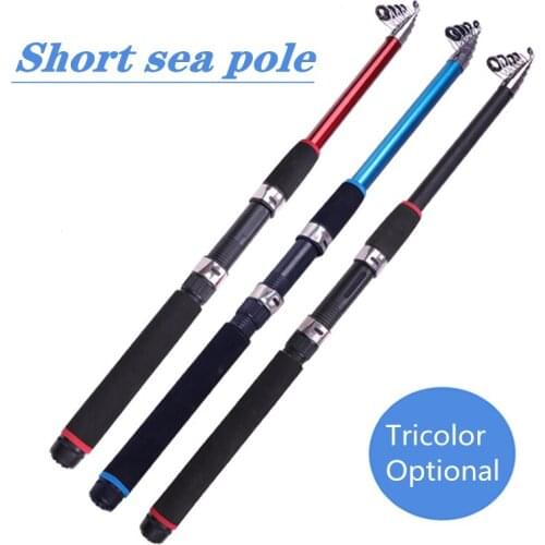 FRP rotating sea pole portable telescopic fishing pole suitable for travel saltwater freshwater fishing gear
