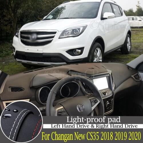 High-quality leather instrument panel protection pad and light-proof pad for Changan New CS35 2018-2020 car styling accessories