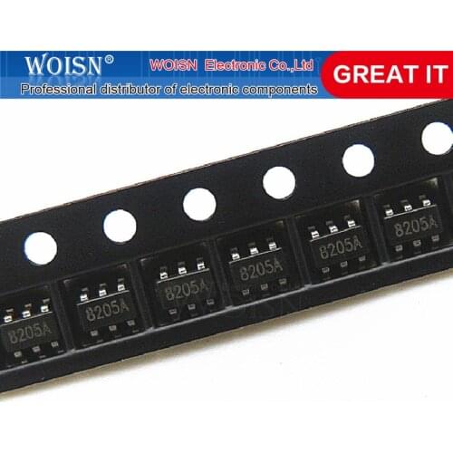 20pcs/lot FS8205S FS8205S 8205 FS8205 SOT23-6 In Stock