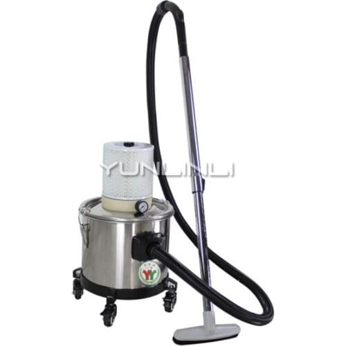 220V Pneumatic industrial vacuum cleaner 15L forth wheels vacuum cleaner AX1050