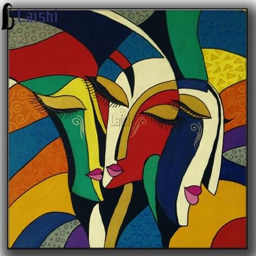 Diamond embroidery Abstract color fantasy woman full square round diamond painting cross stitch kit mosaic stickers home decor