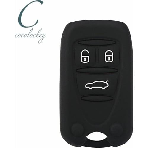 Cocolockey Silicone Car Key Case Cover for Alfa Romeo Brera 159 GT 946 Spider 156 Q4 Auto Remote Smart Key Case Cover 3 Buttons