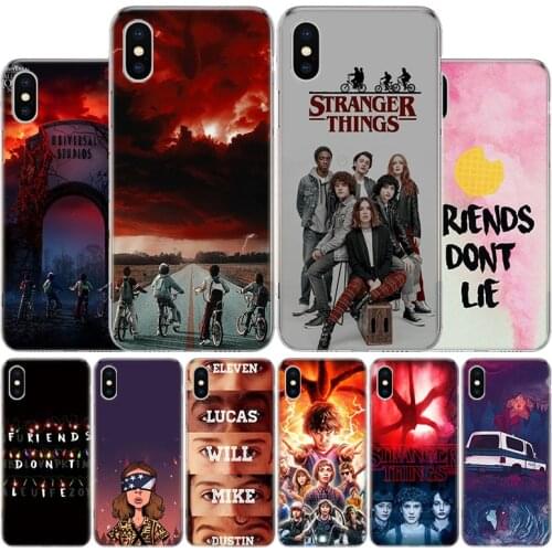 Stranger Things Poster 3 Cover Phone Case For Apple iphone 11 12 Pro XR X XS Max 7 8 6 6S Plus + 7G 6G 5 SE 2020 Coque Popular