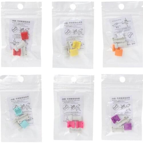 Colorful USB Cable Protector Saver Sleeve For Smartphone Data Charger Cable Cord