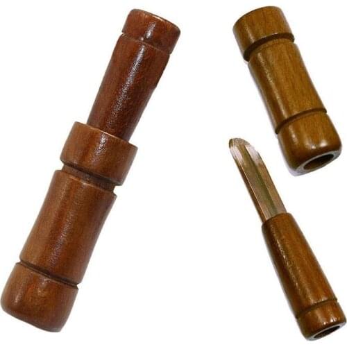 Wooden Imitate Duck Call Whistle Outdoor Hunting Tools Realistic Sound Loud Decoy Outdoor Shooting Tool Dropshipping
