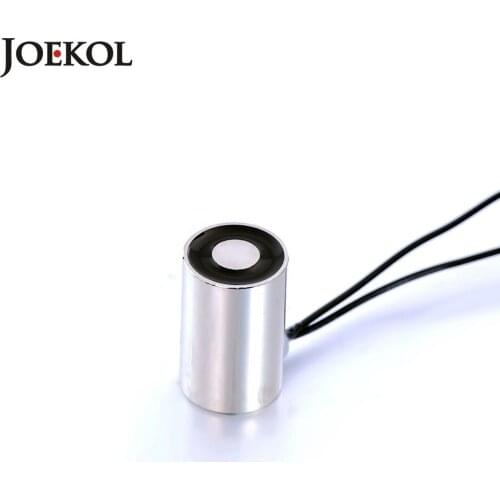 High quality JK10/25 DC 6V 12V 24V Solenoid Sucker Holding Electric Magnet Lifting 0.4KG Electromagnet Non-standard custom