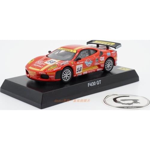 Kyosho 1/64 F430 GT Diecast Collection of Simulation Alloy Car Model Children Toys