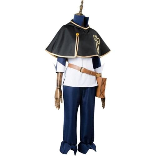 Anime Black Clover Asta Yuno Cosplay costume full set outfit Emperor Asta cosplay costume Cosplay Accessories