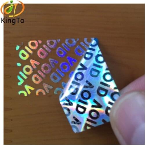 Hot sale one time use laser VOID self adhesive seal sticker, Tamper evident VOID warranty seal label sticker