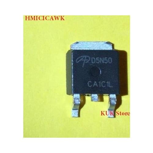 HMICICAWK Original 100% NEW AOD5N50 D5N50 5N50 DPAK Excellent Logistics 50PCS/LOT