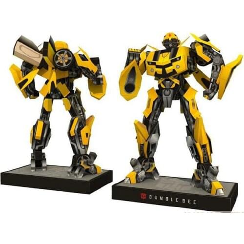 Simple 3D Paper Model Movie Edition Transformed Puzzle Handmade Paper Model