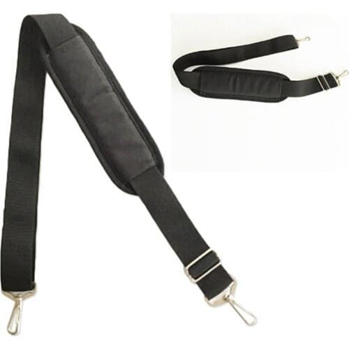 145cm Length Bag Strap Men Briefcase Laptop Bag Belt High Quality Strong Shoulder Strap Bag Accessories Black Nylon Bag Strap