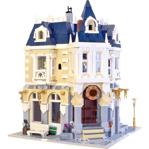 Modern Citys Street View The Costume Shop-Compatible With 71040 Creative Model Building Block Toy Childrens Gift