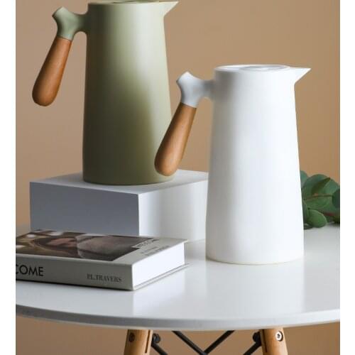 Thermos Bottle 1L Outdoor Travel Coffee Mugs Thermal Large Capacity Vaccum Water Bottle Thermal Mug