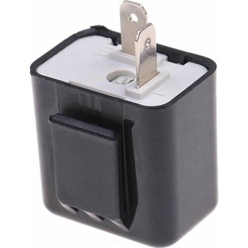 12v 2PIN Motorcycle Blinker Adjustable Led Flasher Relay Turn Signal Indicator
