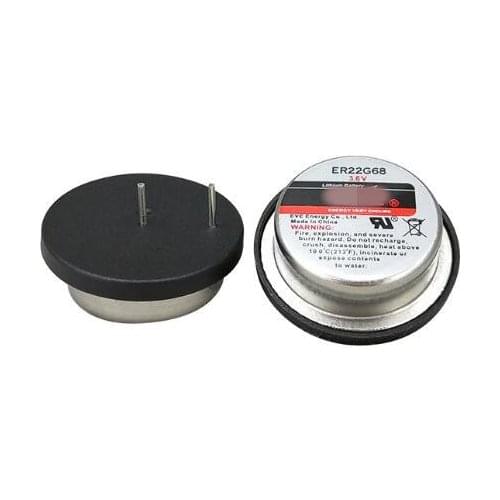 2PCS ER22G68 tire pressure battery 3.6V industrial control PLC lithium battery universal Israel TL-5186
